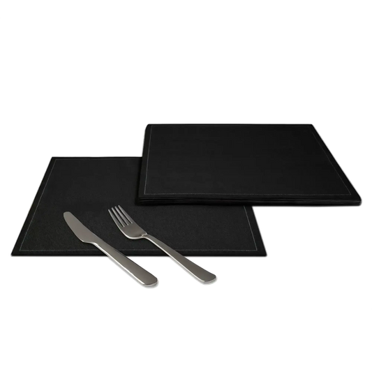 Black Cotton Dinner Napkins - Case - Five Star Napkins