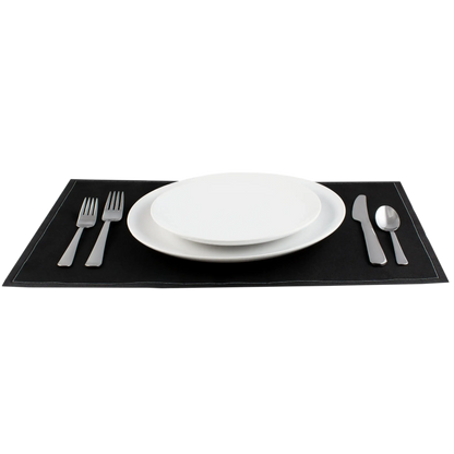 Black Placemat Napkins - Case - Five Star Napkins