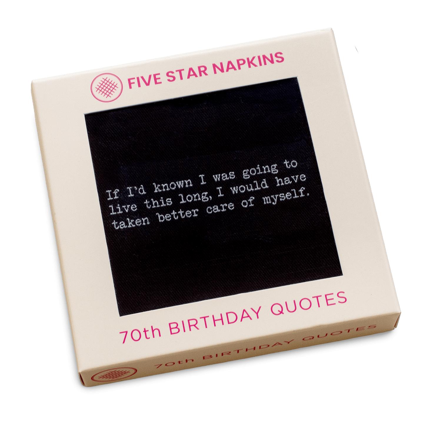 70th Birthday Quotes Napkins
