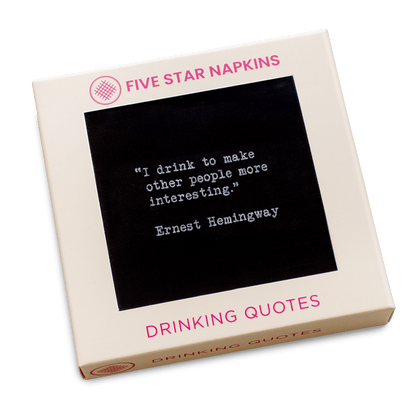 Drinking Quotes Napkins