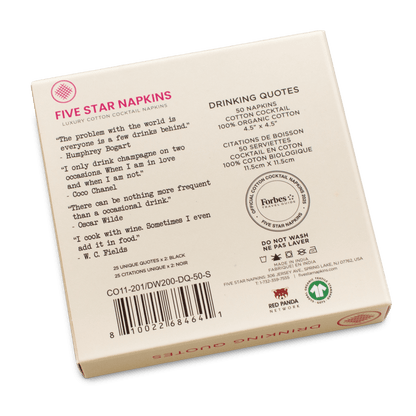 Drinking Quotes Napkins