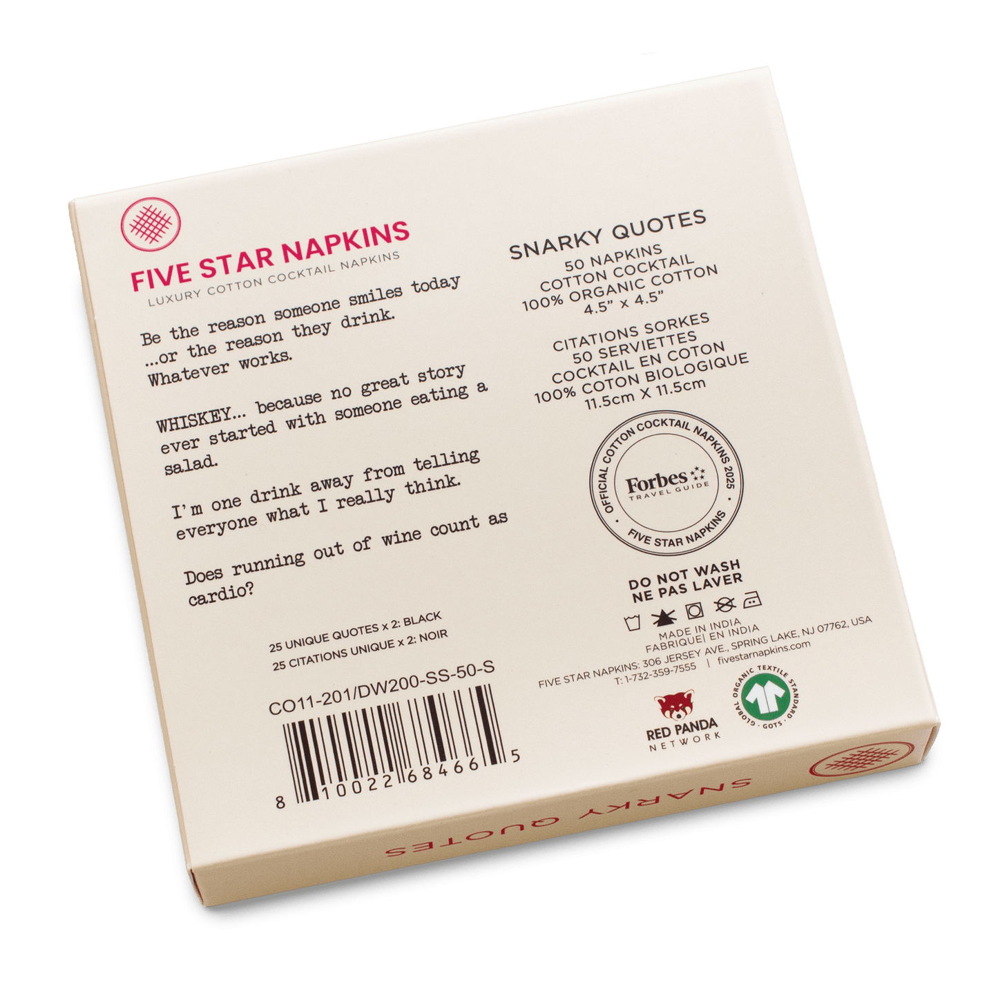 Snarky Quotes Napkins