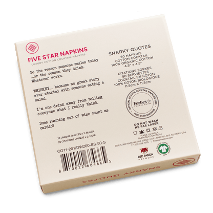 Snarky Quotes Napkins