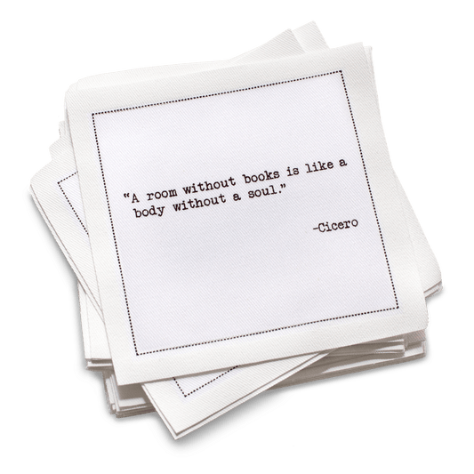 Book Club Quotes Napkins