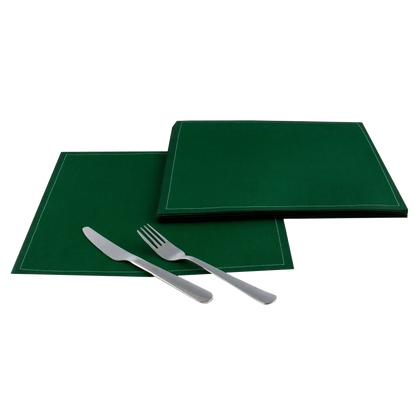 British Racing Green Cotton Dinner Napkins - Case - Five Star Napkins