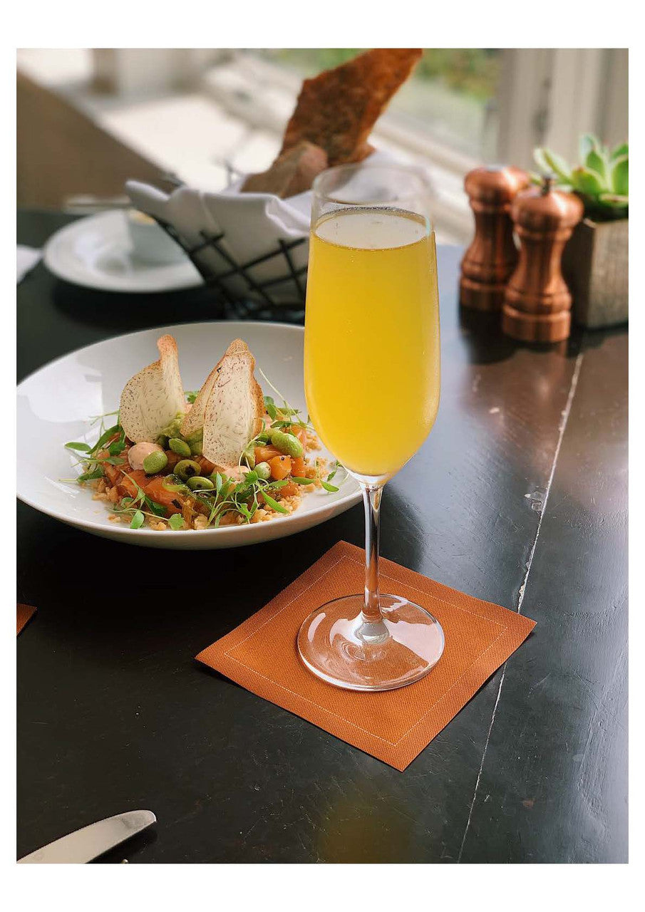 Cotton Cocktail Napkin - Caramel