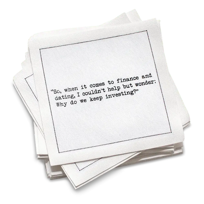 Carrie Bradshaw Quote Napkins - Five Star Napkins