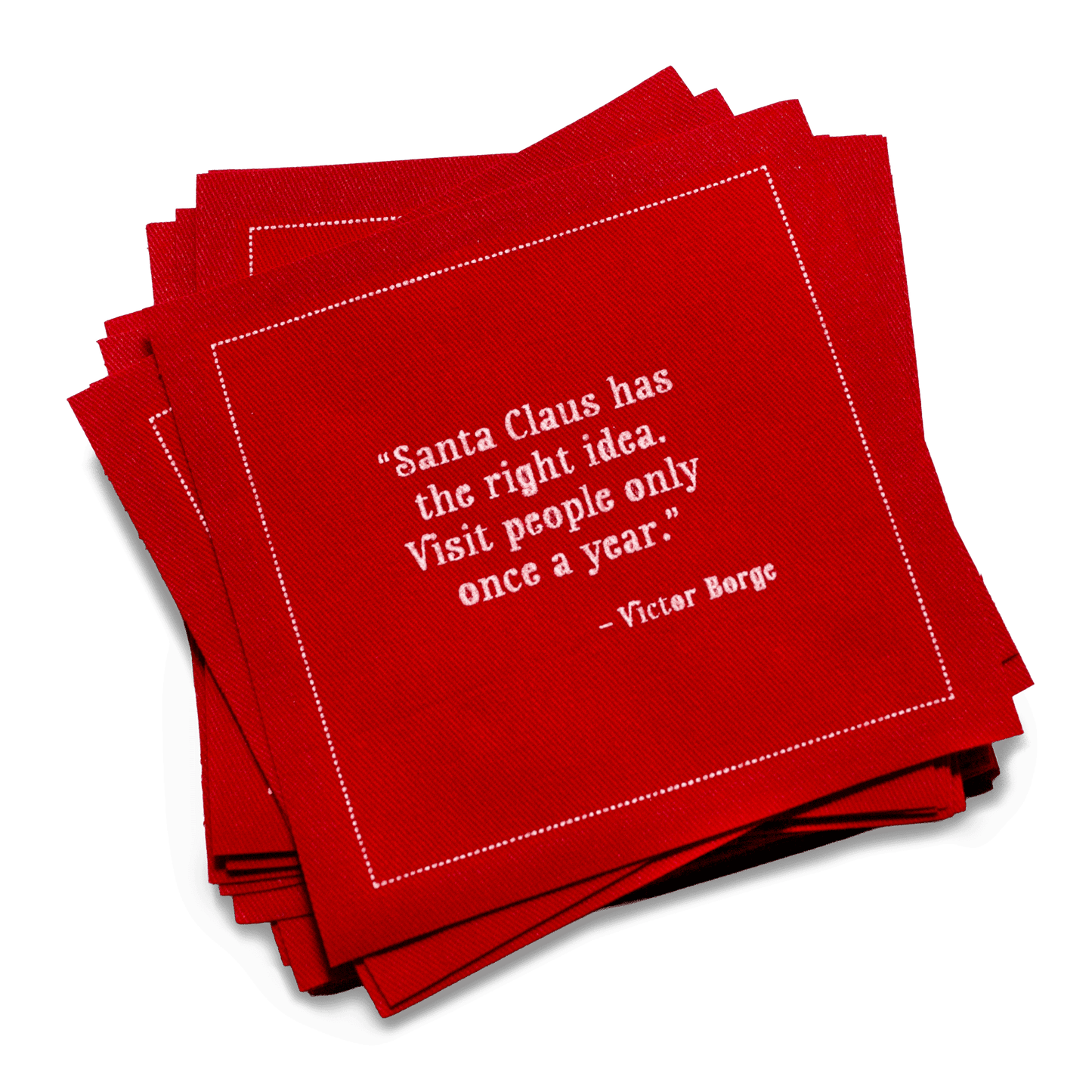 Christmas Quotes Red with White