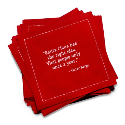Christmas Quotes Red with White