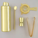 Gold Cocktail Shaker Set