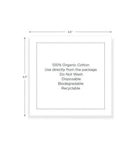 Cotton Cocktail Napkin - White - Five Star Napkins