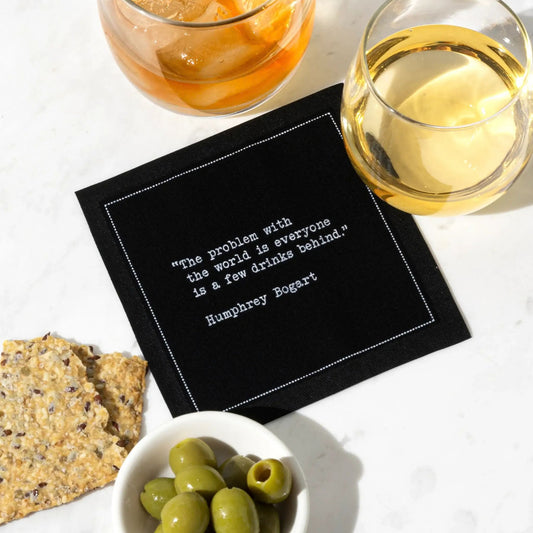 Drinking Quote Napkins | Second Edition