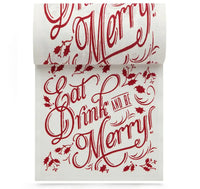 Eat Drink Be Merry Cocktail Napkins - Case - Five Star Napkins