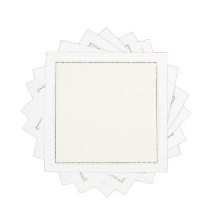 Cotton Cocktail Napkin - Ecru