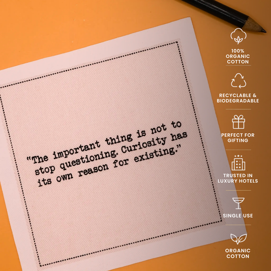 Einstein Quote Napkins