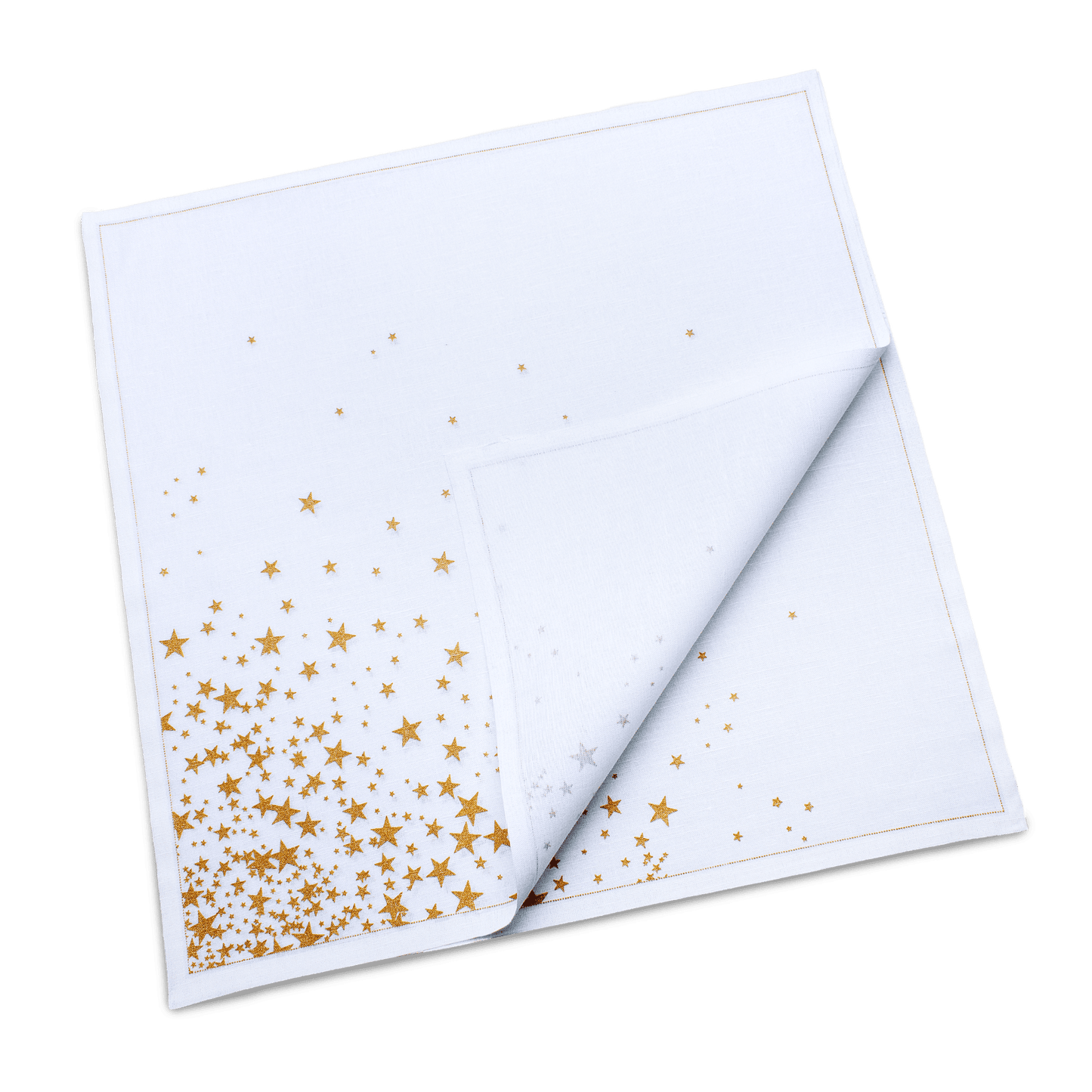 Gold Stars Premium Dinner Napkins