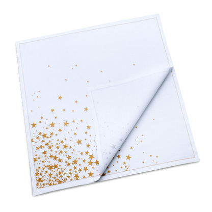 Gold Stars Premium Dinner Napkins