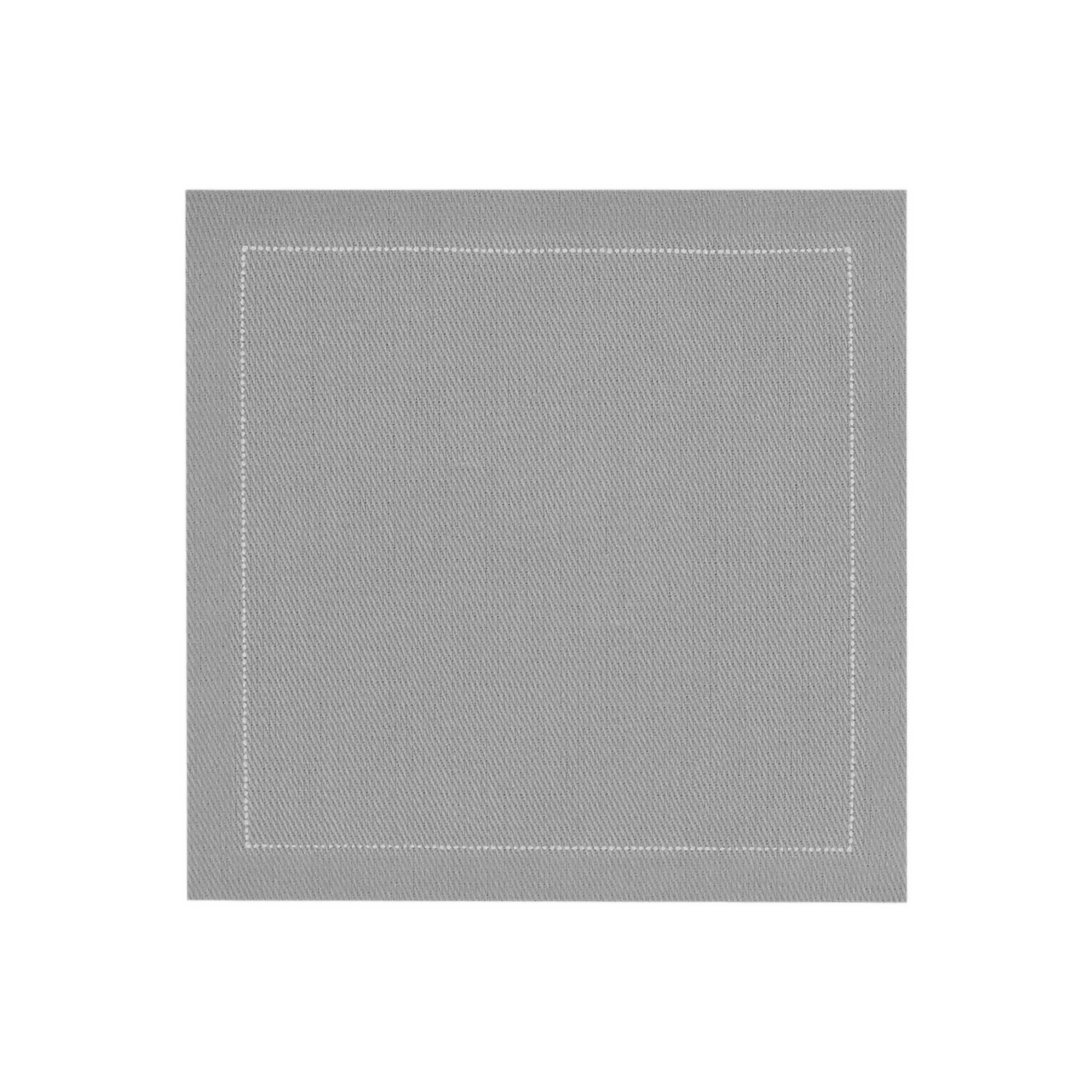 Cotton Cocktail Napkins - Grey - Five Star Napkins