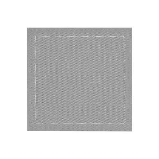 Cotton Cocktail Napkins - Grey - Five Star Napkins