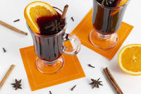 Cotton Cocktail Napkins - Persimmon - Five Star Napkins