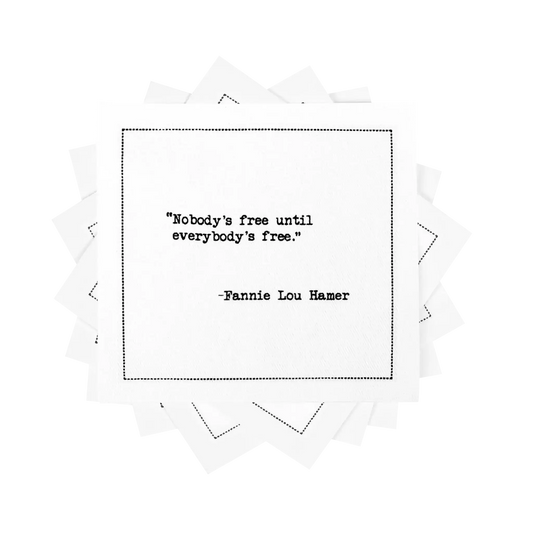 Juneteenth Quotes Napkins - Case - Five Star Napkins