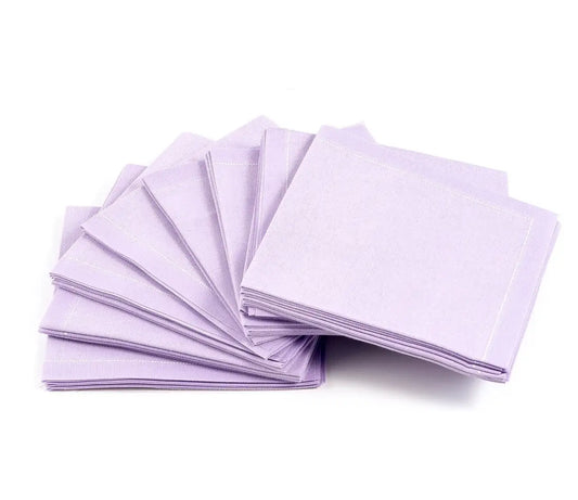 Lavender 1/4 Fold Cocktail Napkins - Five Star Napkins