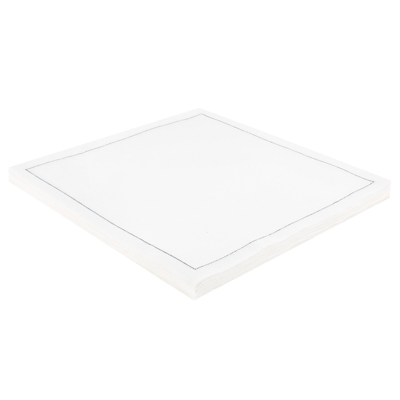 White Dessert - Linen - 8" x 8" - 25 Units