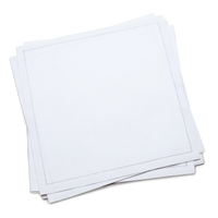 White Cotton Luncheon Napkins - Five Star Napkins