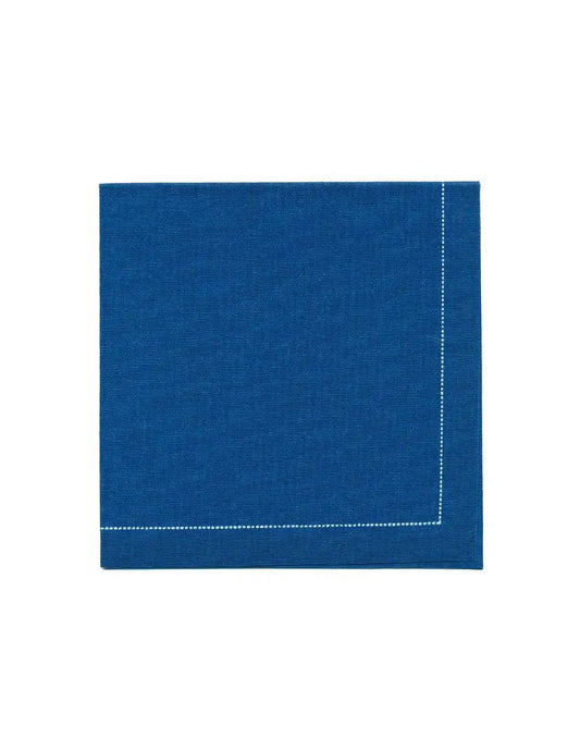 Midnight Blue Cotton 1/4 Fold Cocktail Napkins - Five Star Napkins