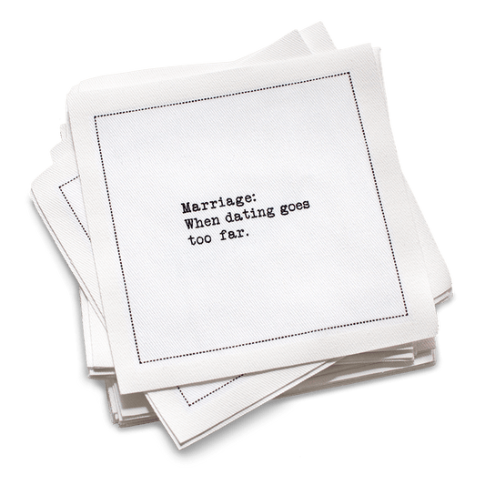 Marriage Quotes Napkins