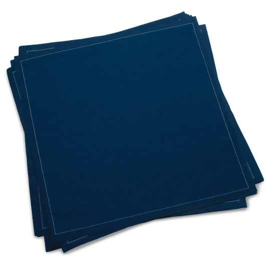 Midnight Blue Cotton Dinner Napkins - Case - Five Star Napkins