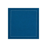 Cotton Cocktail Napkins - Royal Blue - Five Star Napkins