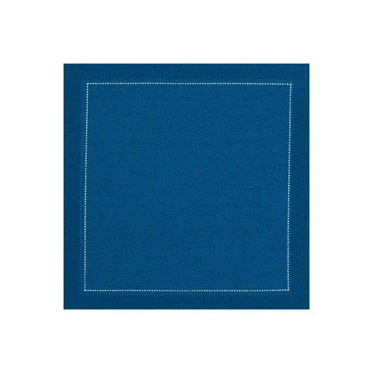 Cotton Cocktail Napkins - Royal Blue - Five Star Napkins