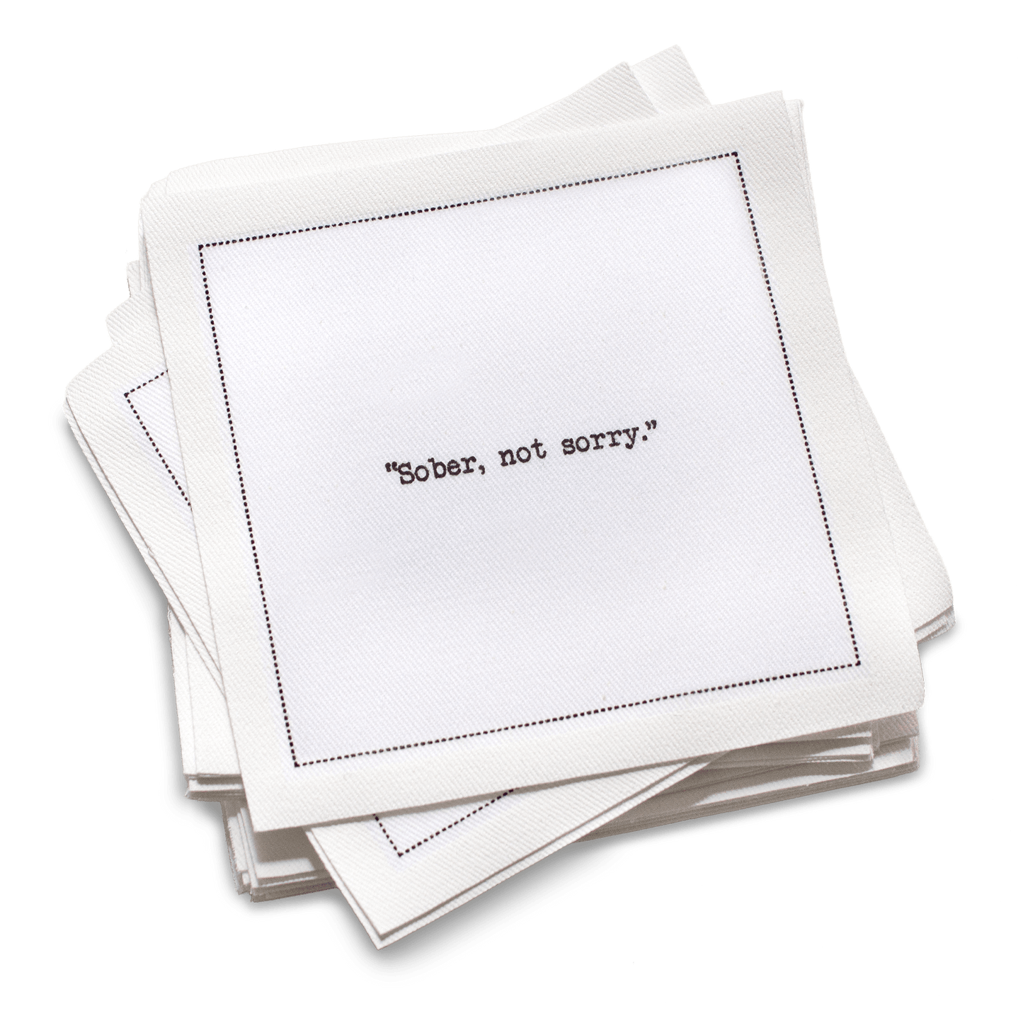 Mocktail Quotes Napkins