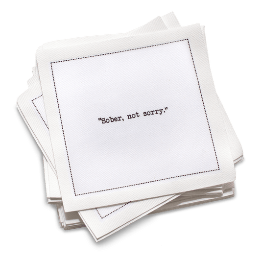 Mocktail Quotes Napkins