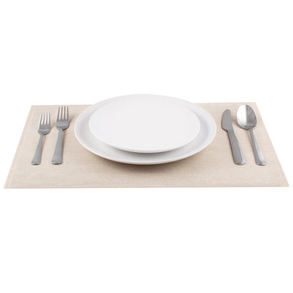 Natural Placemat - Linen (180 GSM) - 18.9" x 12.6" - 250 Units