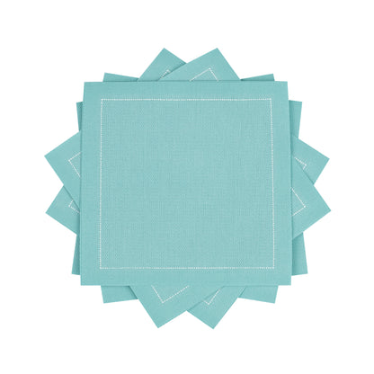 Cotton Cocktail Napkin - Sea Glass