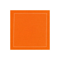 Cotton Cocktail Napkins - Persimmon - Five Star Napkins