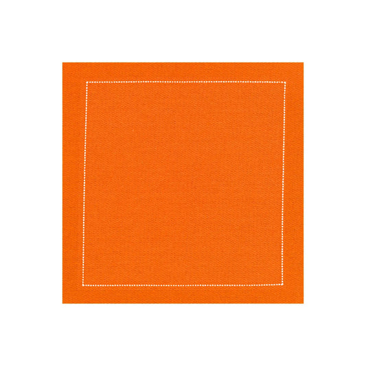Cotton Cocktail Napkins - Persimmon - Five Star Napkins