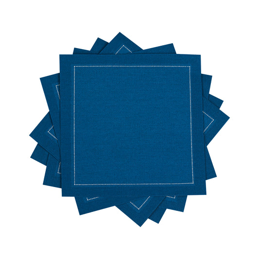 Cotton Cocktail Napkin - Midnight Blue