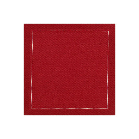 Cotton Cocktail Napkins - Red - Five Star Napkins