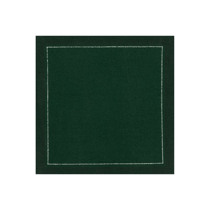 Cotton Cocktail Napkin - British Racing Green