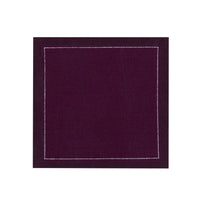 Cotton Cocktail Napkins - Pickled Beet - Five Star Napkins