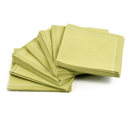 Pear 1/4 Fold Cocktail Napkins - Five Star Napkins