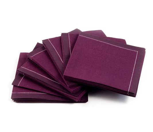 Pickled Beet 1/4 Fold Cocktail Napkins - Five Star Napkins