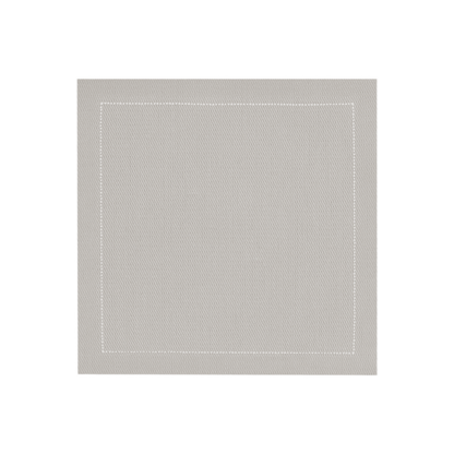 Cotton Cocktail Napkin - Pearl Grey