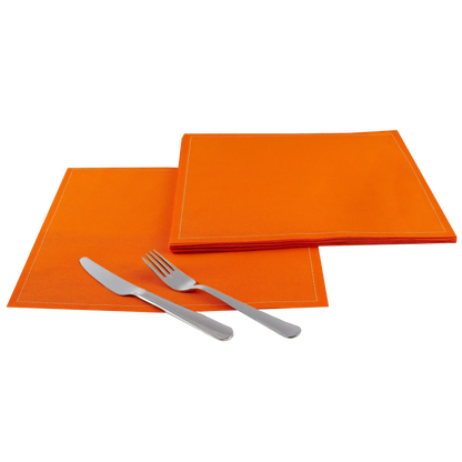 Persimmon Cotton Dinner Napkins- Case - Five Star Napkins