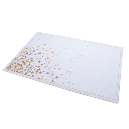 Gold Stars Placemat Napkins