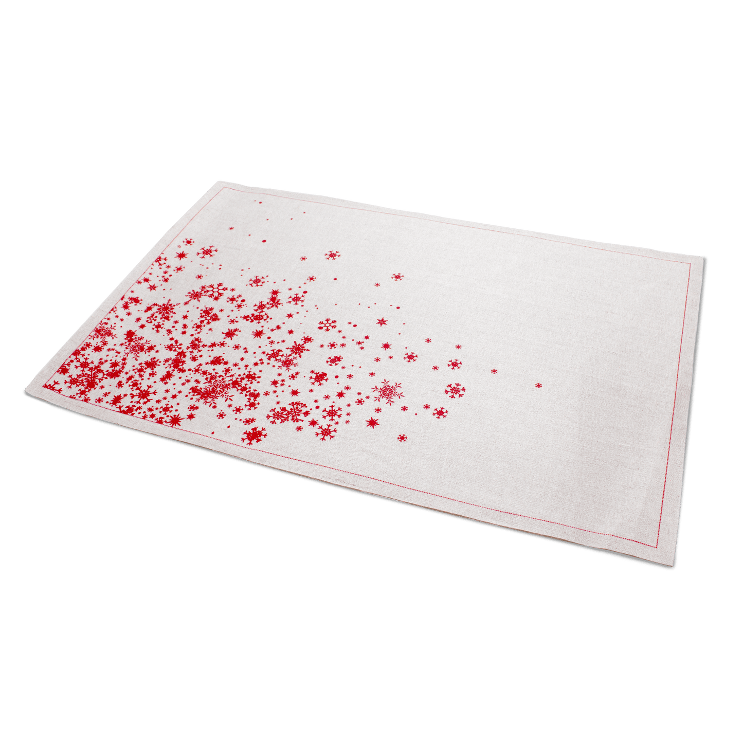 Natural Snowflake Cascade Placemats