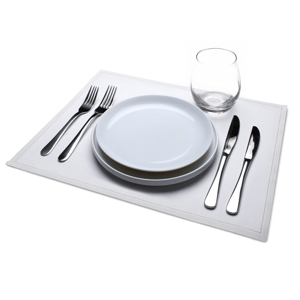 White Placemat Napkins